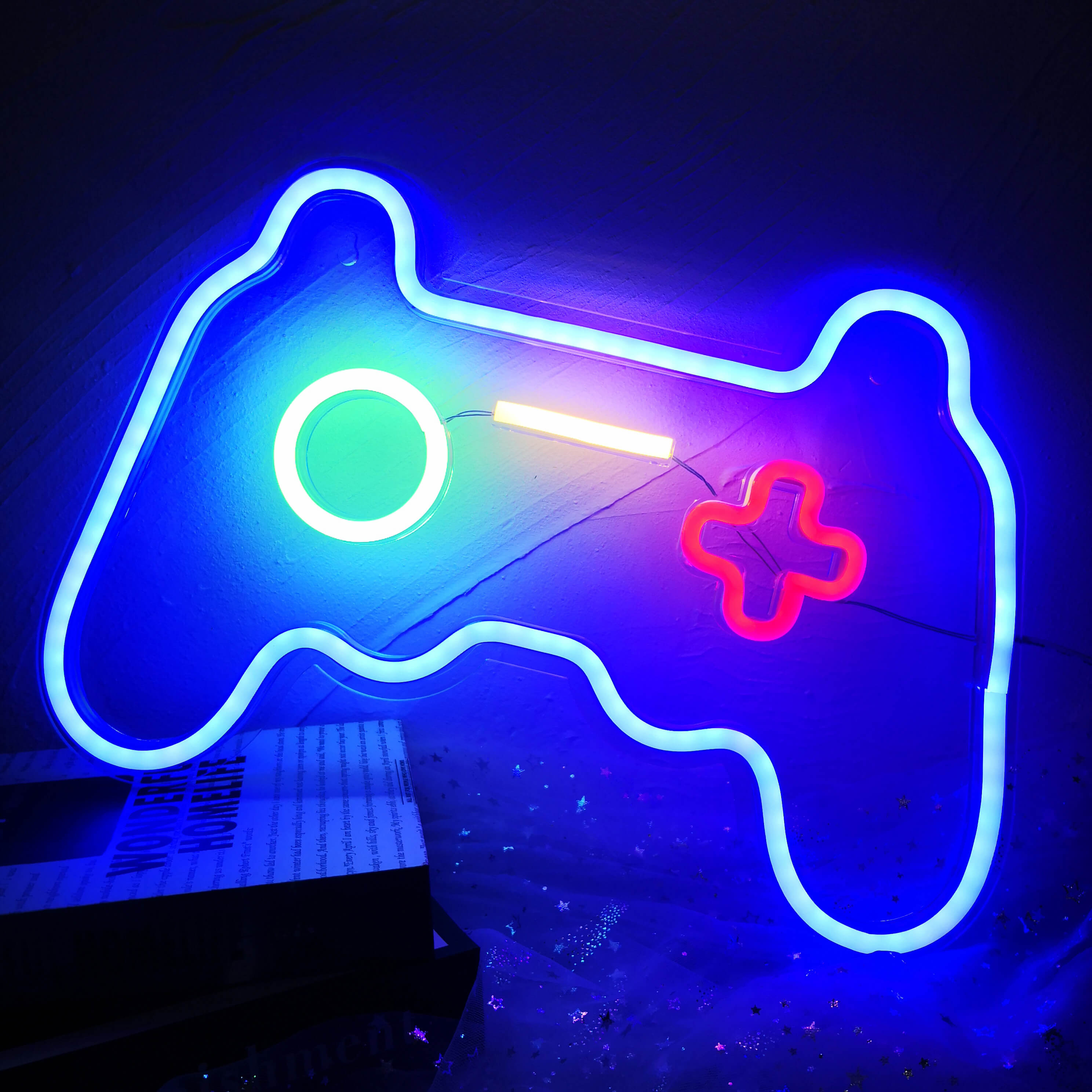 Game Neon Sign Light LED Gaming Lights for Arcade Room Wall Decor Teen –  Heliwey
