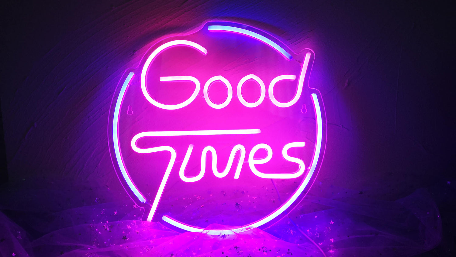 Good Times Neon Sign